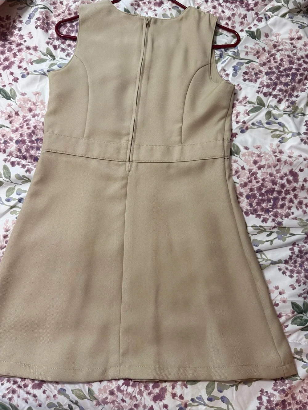 Izod Tan Approved School Uniform Jumper Dress NWOT Girls Size 14